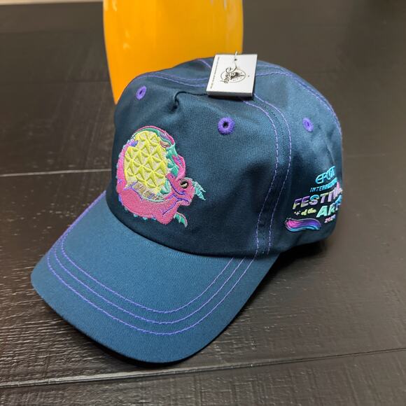 Disney Parks Festival Of The Arts Hat - Figment Spaceship Earth 2026 - Picture 2 of 6